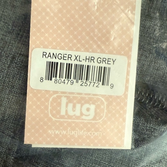 NWT LUG Ranger XL Overnight Bag Heather Grey - Picture 3 of 4